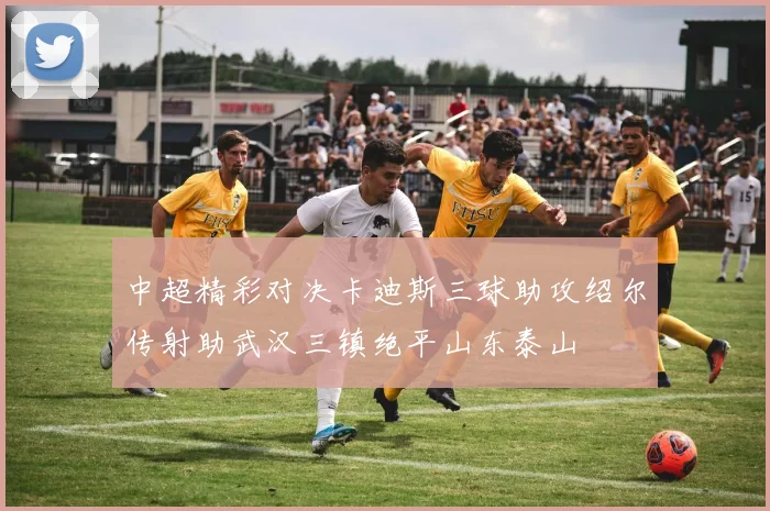 中超精彩对决卡迪斯三球助攻绍尔传射助武汉三镇绝平山东泰山